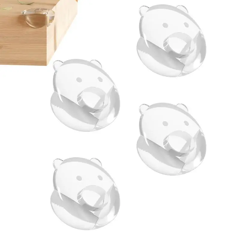 

Table Corner Protector 4Pcs Table Protectors For Furniture Guards Panda Furniture Corner Covers Transparent Corner Protector