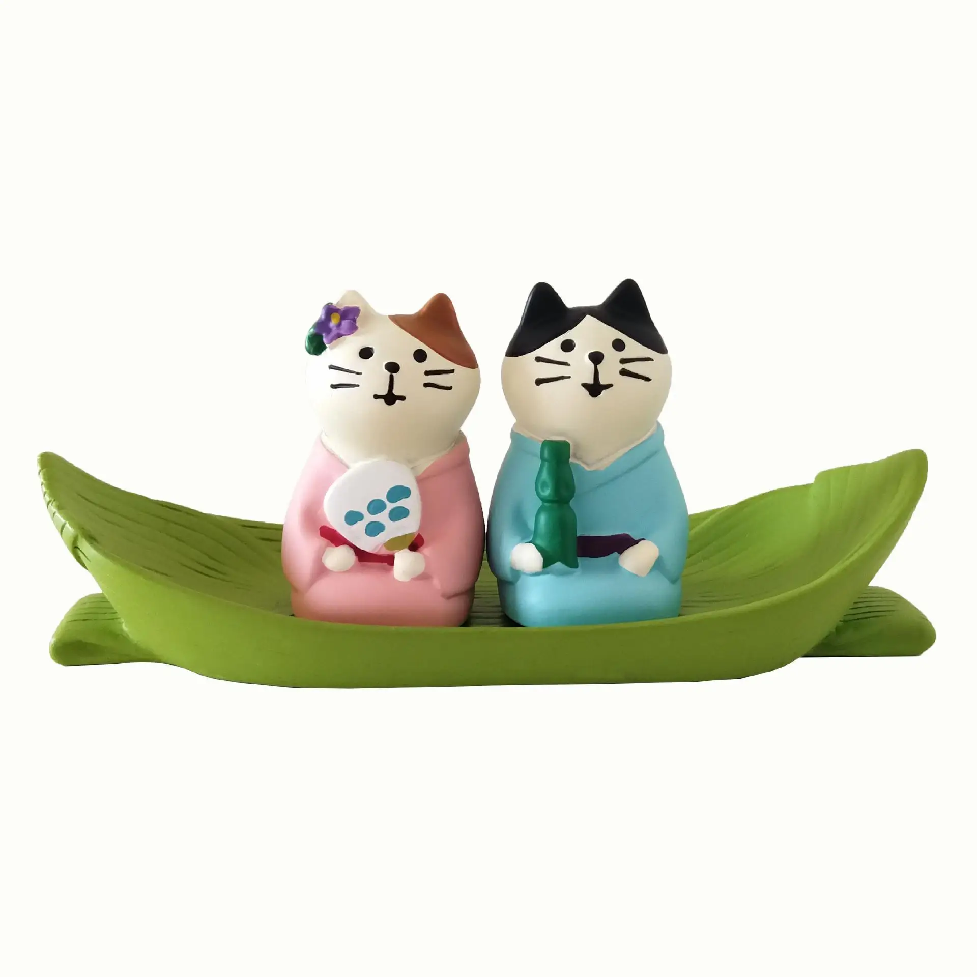 일본 스타일 레진 장식 피규어 발렌타인데이 웨딩카 인테리어 명함꽂이 집 꾸미기 선물