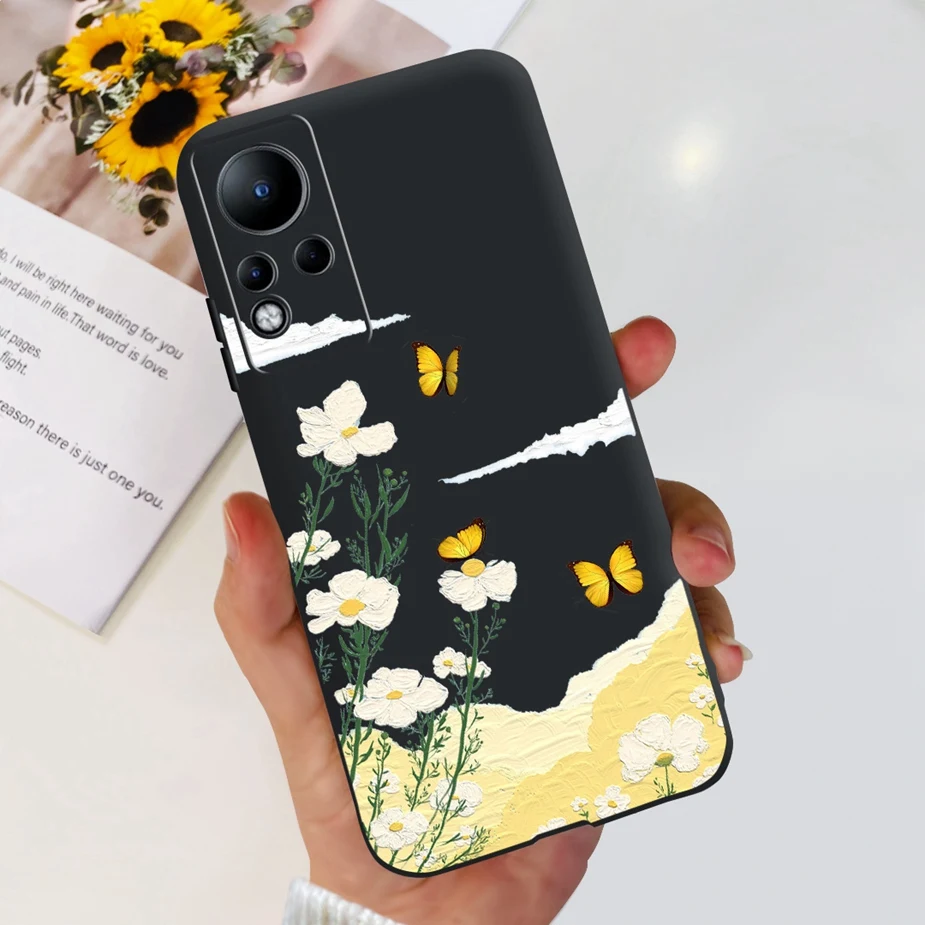 Cute Fashion Painted Soft TPU Case Cover - Stylish Protective s Capa
