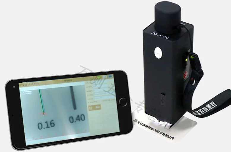 

F130 Crack Width Visualizer Intelligent Crack Width Gauge Crack Detector