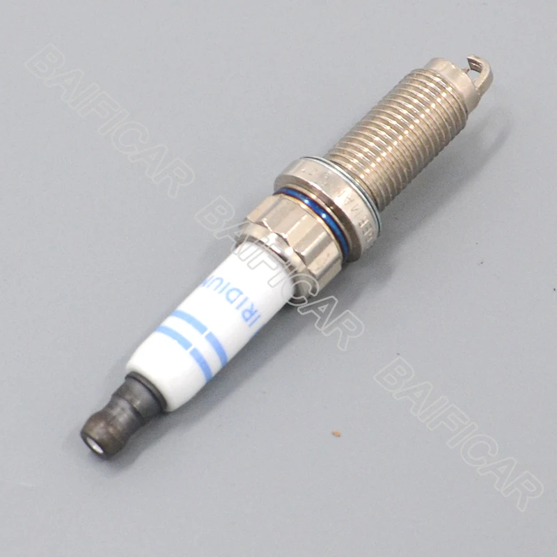 Baificar Genuine 4 Pcs Spark Plug 9667005080 5960L0 9808465980 For Peugeot 207CC VTI Citroen C3 DS3 1.6