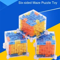 1Pcs 3D Maze Magic Cube Toys Children Gift Six-sided Brain Developing Educational Toy Labyrinth Ball Toys Magical Maze Ball Game 2