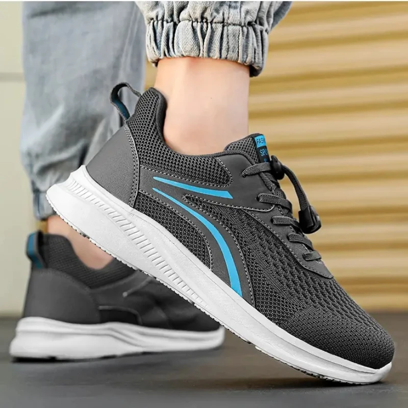 

Fashion Men Shoes Sneakers black Mens Sneakers Outdoor Breathable Men Casual Shoe Big Size 2023 Summer Lightweigh Man Tenis Shoe