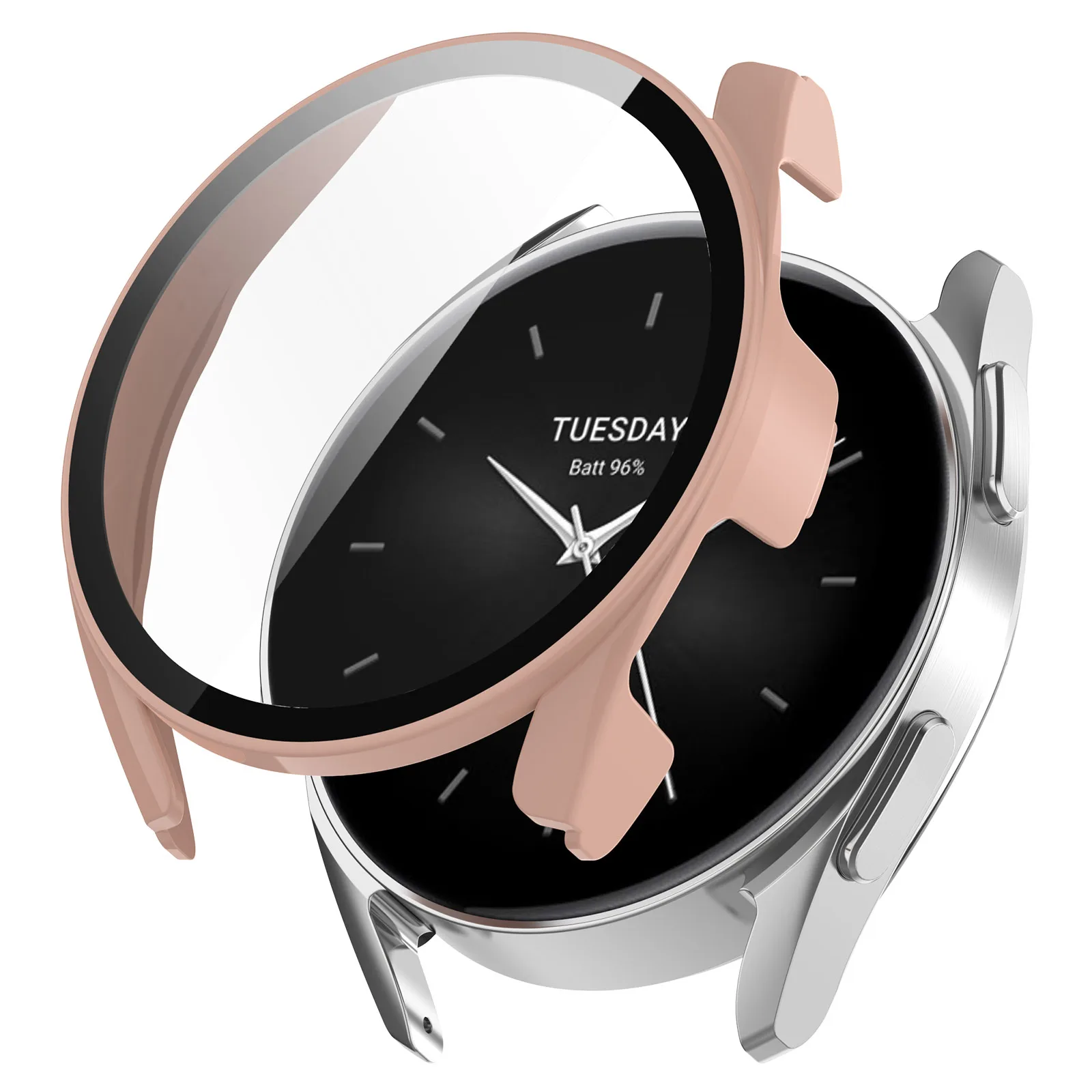 Tempered Glass+cover Screen Protector Case For Xiaomi Watch S2 42mm 46mm PC bumper Xiaomi Watch series S2 42mm 46mm Accessories