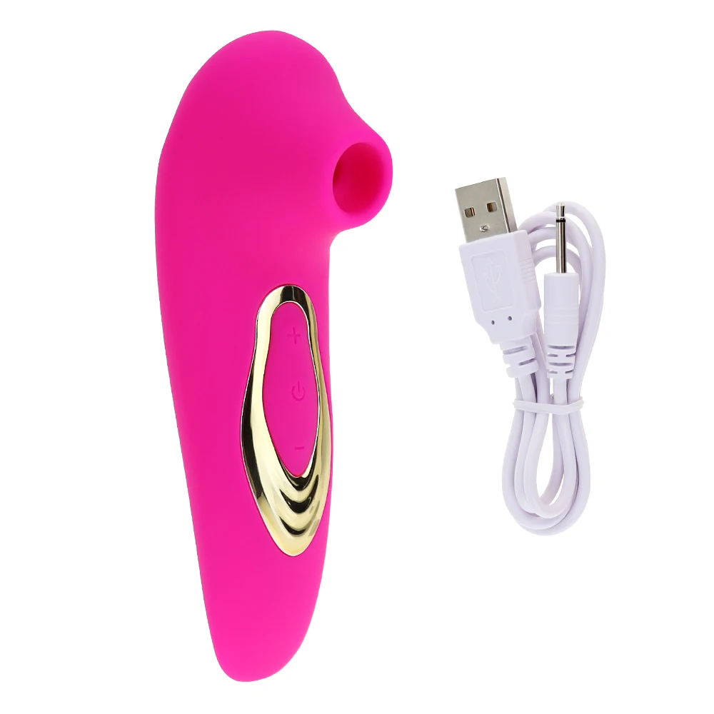 Powerful Suction Cup Clitoral Sucking Vibrator Clitoral Nipple Oral Vacuum Stimulating Massager for Female Masturbation Sex Toy