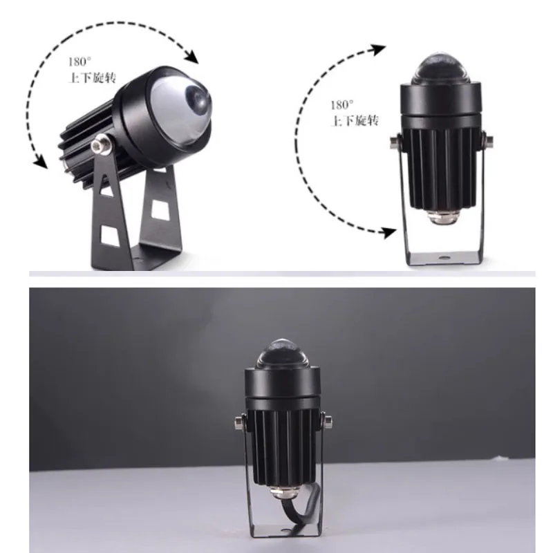 LED Floodlight Led Floodlight Outdoor IP66 Exterior 3W Wall Washer Narrow Beam Spotlight for Wall Garden Landscape Decoration LightingDC12v220v