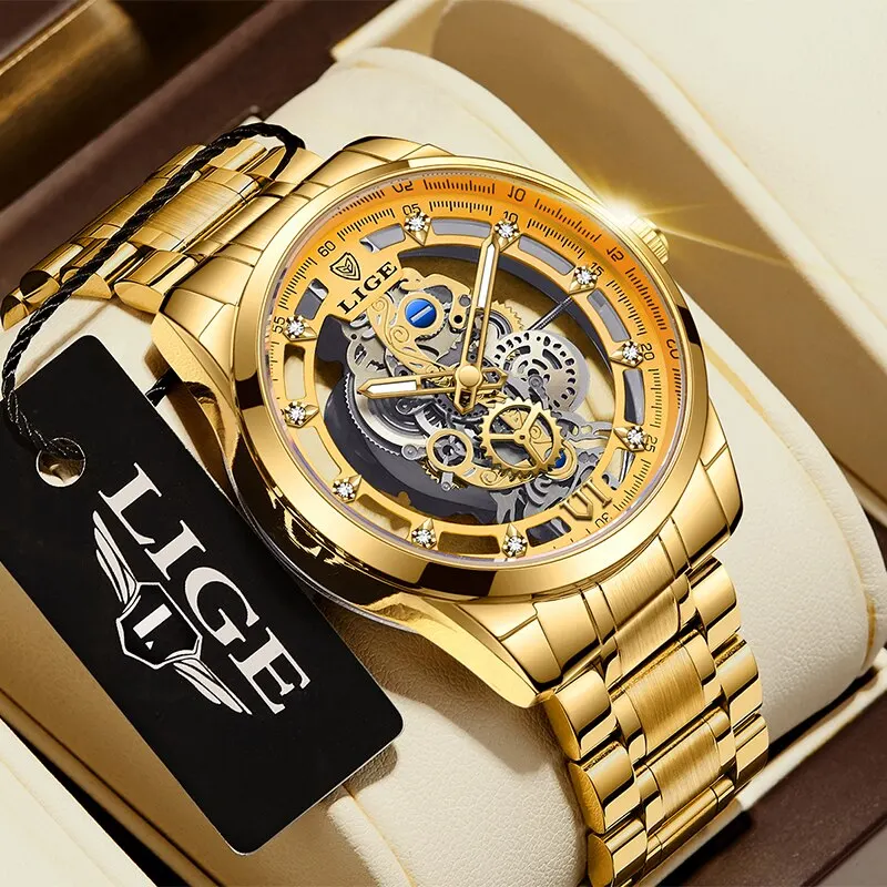 Elegantes Gold Uhr Herren Ein Symbol Fur Stil Und Anmut