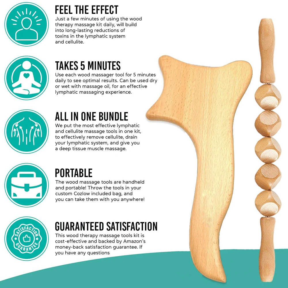 Рисунок 2 - Аксессуары для массажа для деревянной терапии