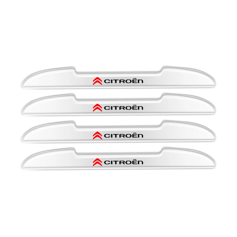 4PCS Car Door Edge Anti-Collision Protective Bumper Stickers