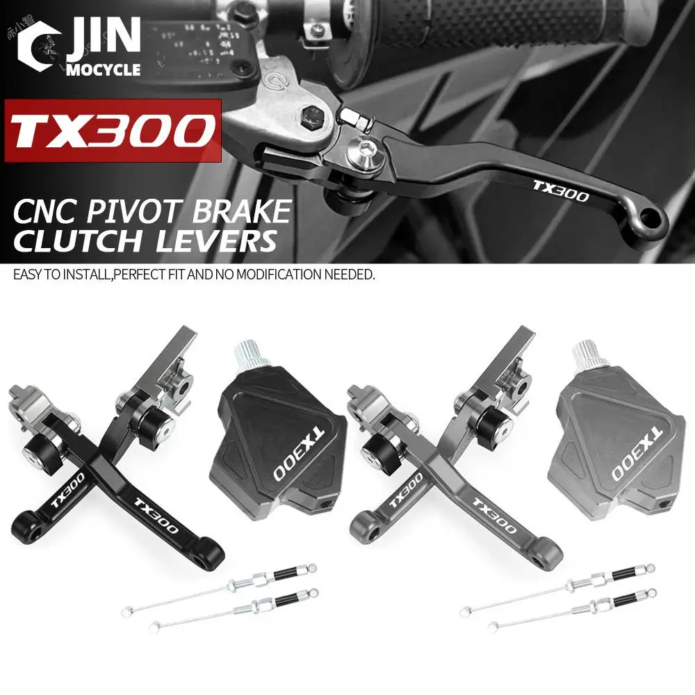 

CNC For HUSQVARNA TX300 2017 2018 2019 2020 2021 Motorcross Accessories Stunt Clutch Easy Pull Cable System Brake Clutch Levers