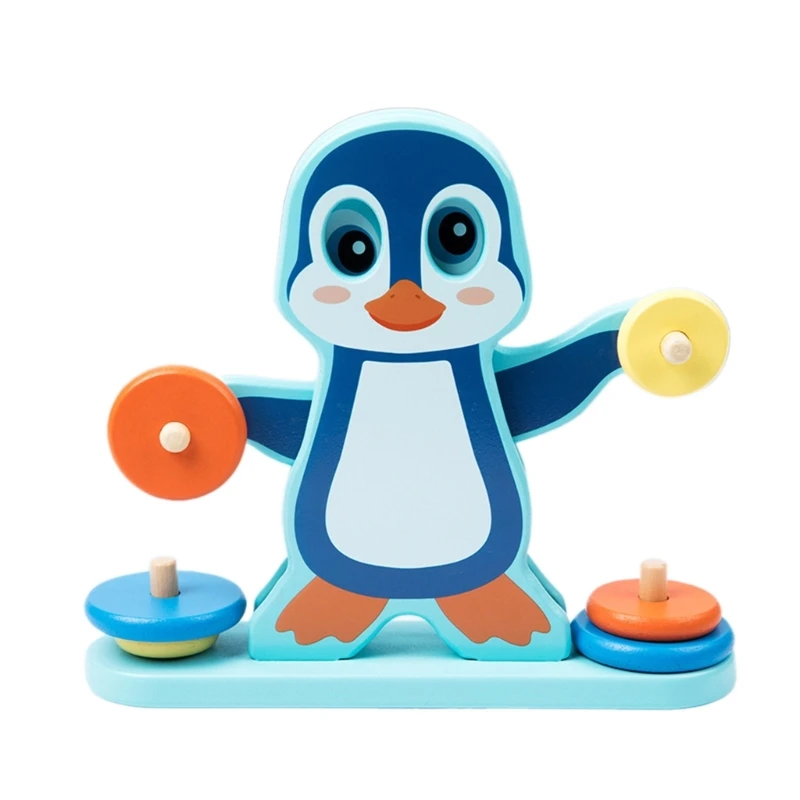 

Kids Training Toy for Hand Eye Coordination Training Penguins Scale Toy Y55B