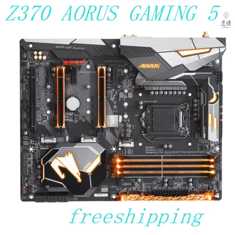 For Z370 AORUS GAMING 5 Motherboard 64GB HDMI M.2 LGA 1151 DDR4 ATX Z370 Mainboard 2 S7d6ab46aa74447c5b12ee624d49a7cc6e