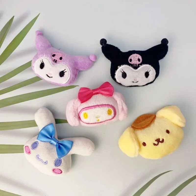 

Sanrio Hello Kitty Broochs Anime Action Figures Kuromi Cinnamoroll My Melody Schoolbag Decoration Models Children Birthday Gifts