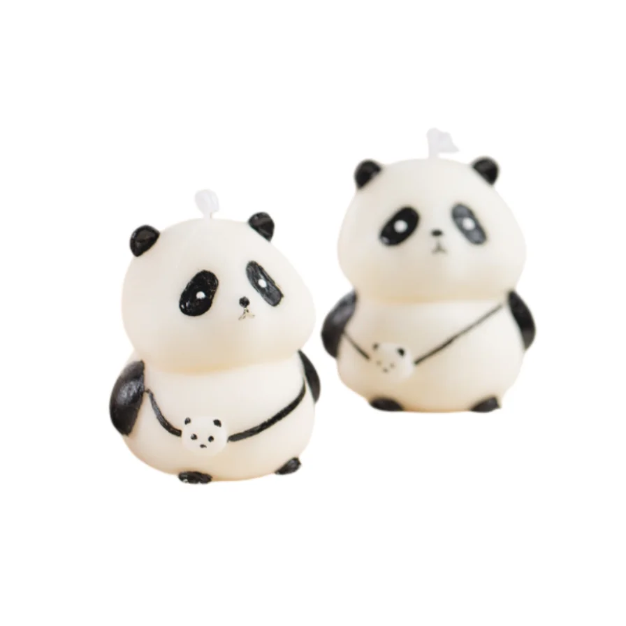 

Soy Wax Cute Panda Candle Animal Shapes Candles Scented Candle