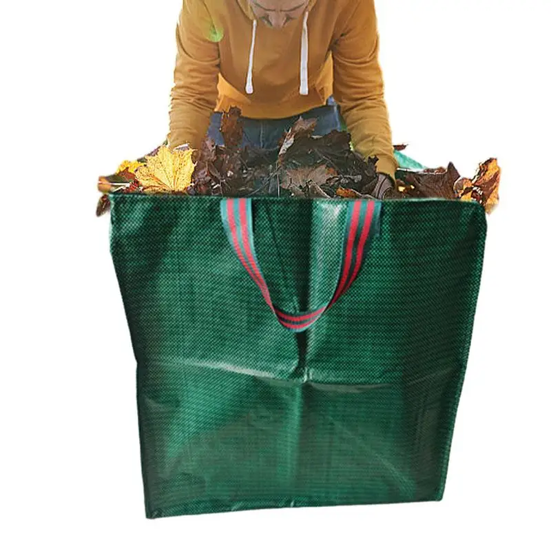 Garden Waste Bag Garden Trash Bag Square Heavy Duty Garden Garbage Bag