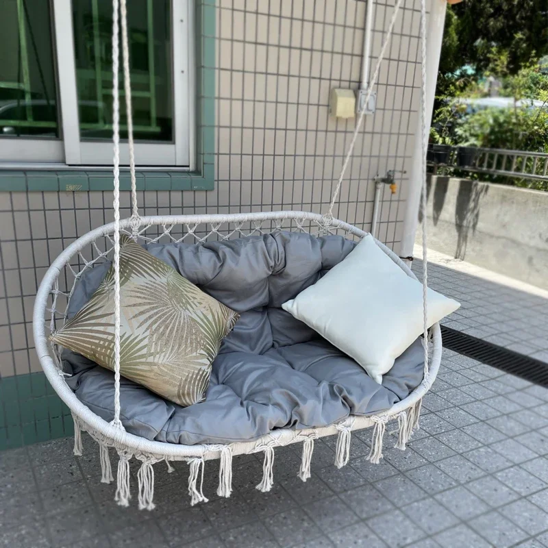 

Double Blue Discharge Autumn Home Lazy Indoor Balcony Courtyard Scenic Area Coffee Room B & B Glider Bird's Nest Cradle Chair