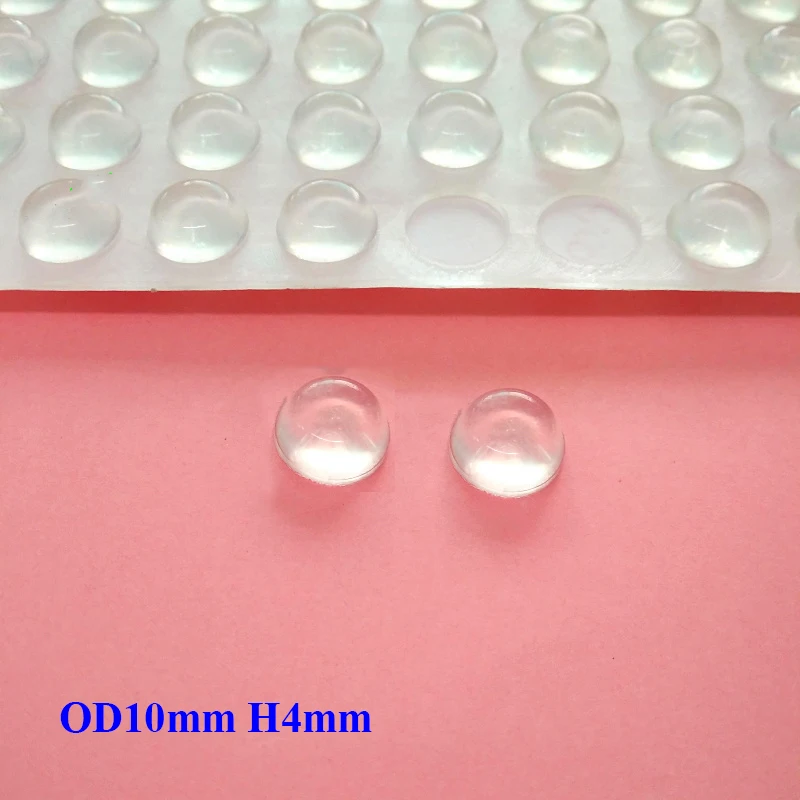 9-20mm Adhesive Silicone Bumper Self-Adhesive Rubber Feet Pads Cabinet Damper Buffer Cushion Dock Furniture Shock Absorber Pad