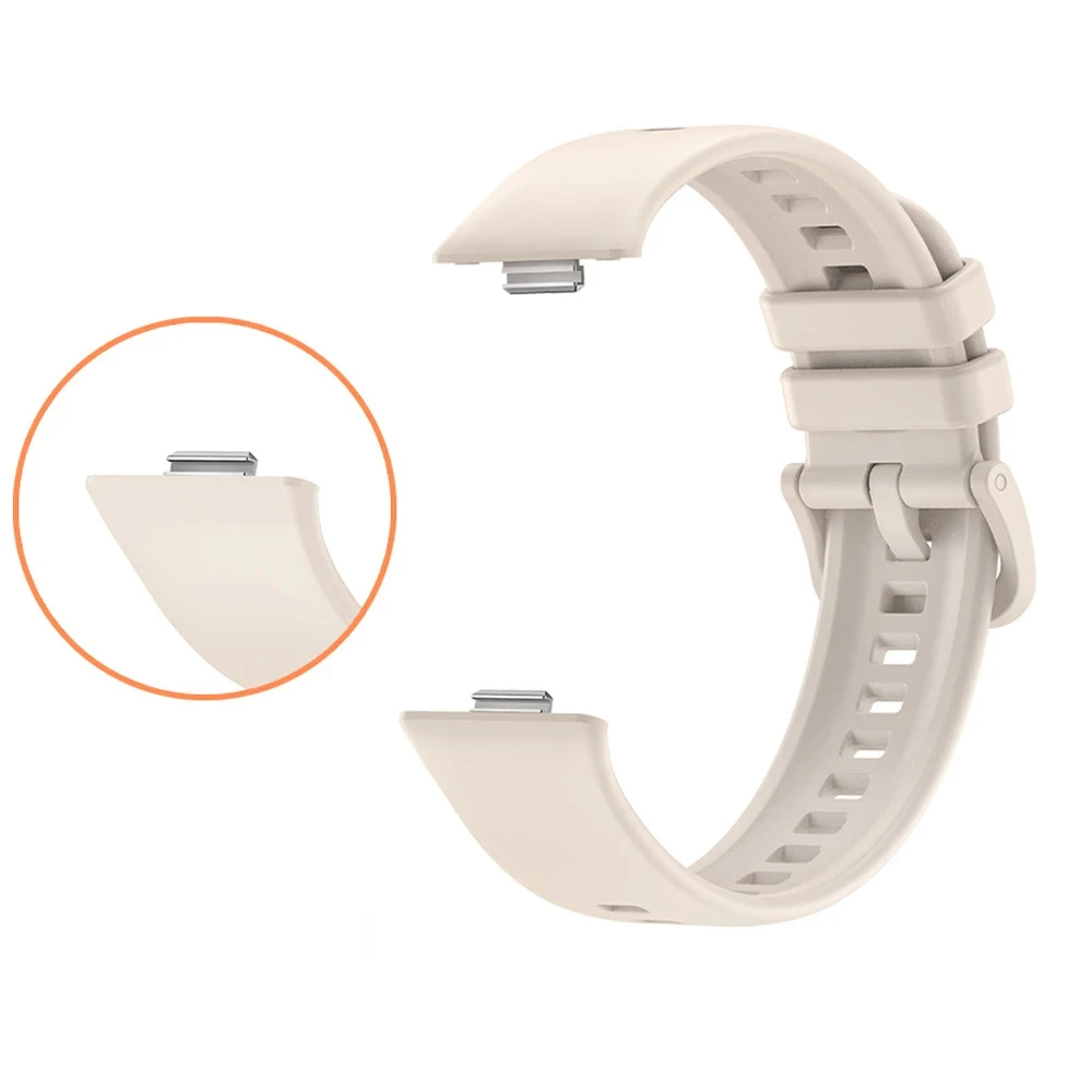 Colorful Silicone Band and Soft Protector Case for Huawei Watch Fit 3 - Sporty Replaceable Accessory Set
