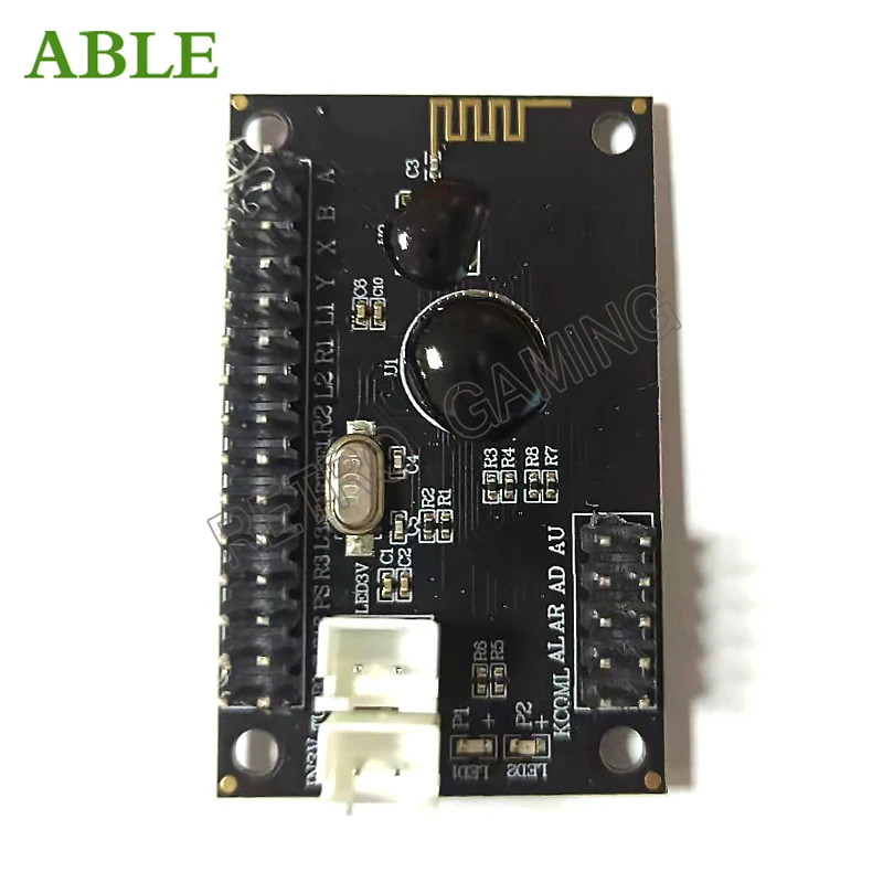 2.4G 2 Players Wireless USB Arcade Zero Delay Joystick Encoder PCB for PC/Android Smart TVs/Set-Top Boxes/Various Arcade Games great bee new free for life arabic tv box gbm4 android 10 arab smart set top boxes 4k h313 2g 16g lifetime free tv box for free