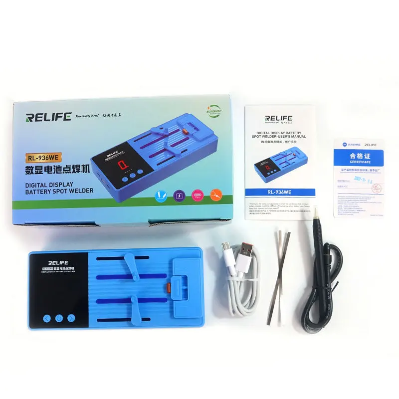 

RELIFE RL-936WE Digital Display Battery Spot Welder