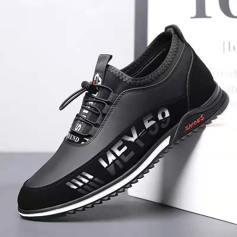 

Men Leather Loafers Casual Moccasins Business Comfortable Walking Sneakers Anti-slip Male Driving Shoes sapatenis masculino