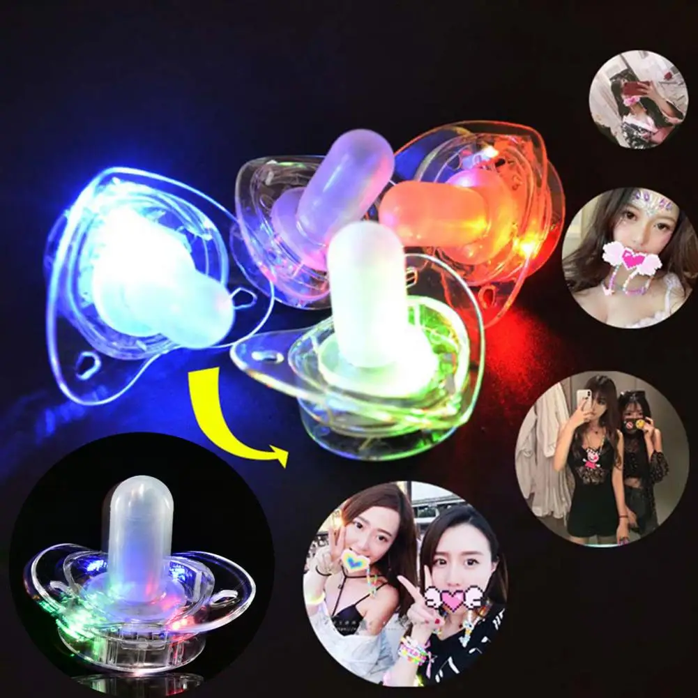 EntertainmentConcaveTongueEndHighlightGlowingMiniPacifierMusic