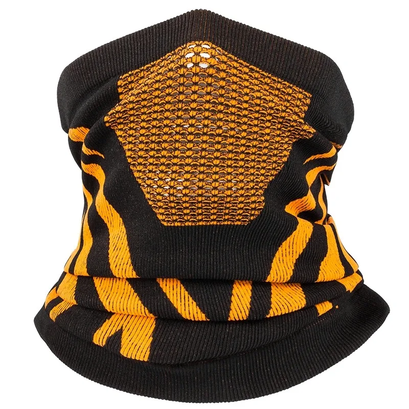 Thermal Face Bandana Mask Cover Neck Warmer Gaiter Bicycle Cycling Ski Tube Scarf Hiking Breathable Masks Print Women Men Winter