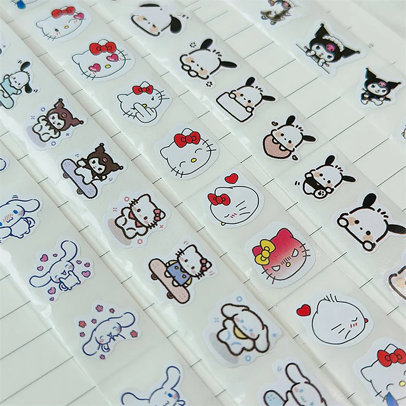 

500 шт./Детская картинка Hello Kitty Melody Kuromi Cinnamoroll