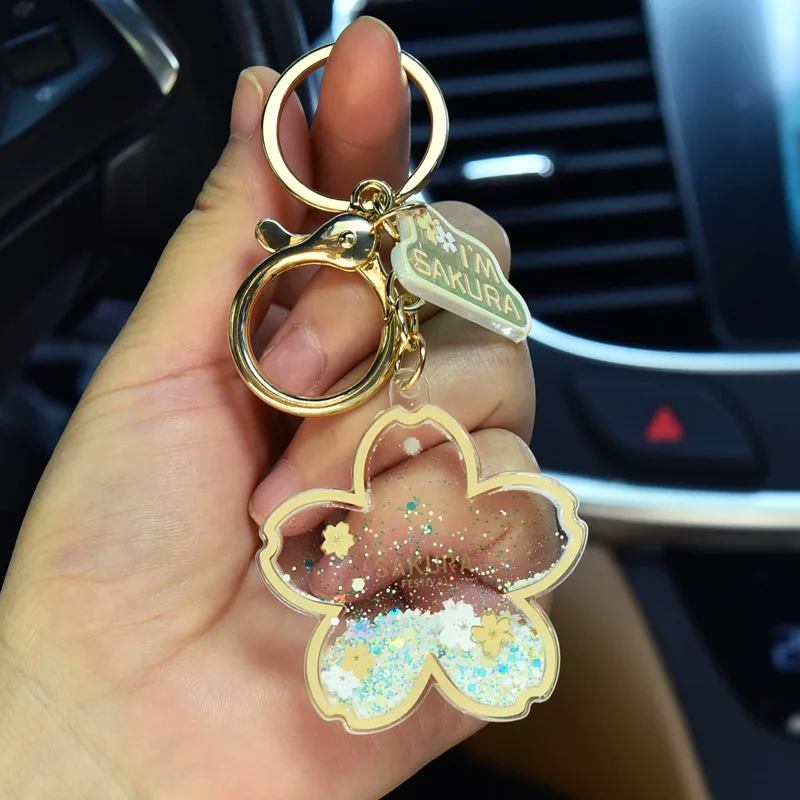 Car Keychain Accessories, Keychains Kawaii Sakura