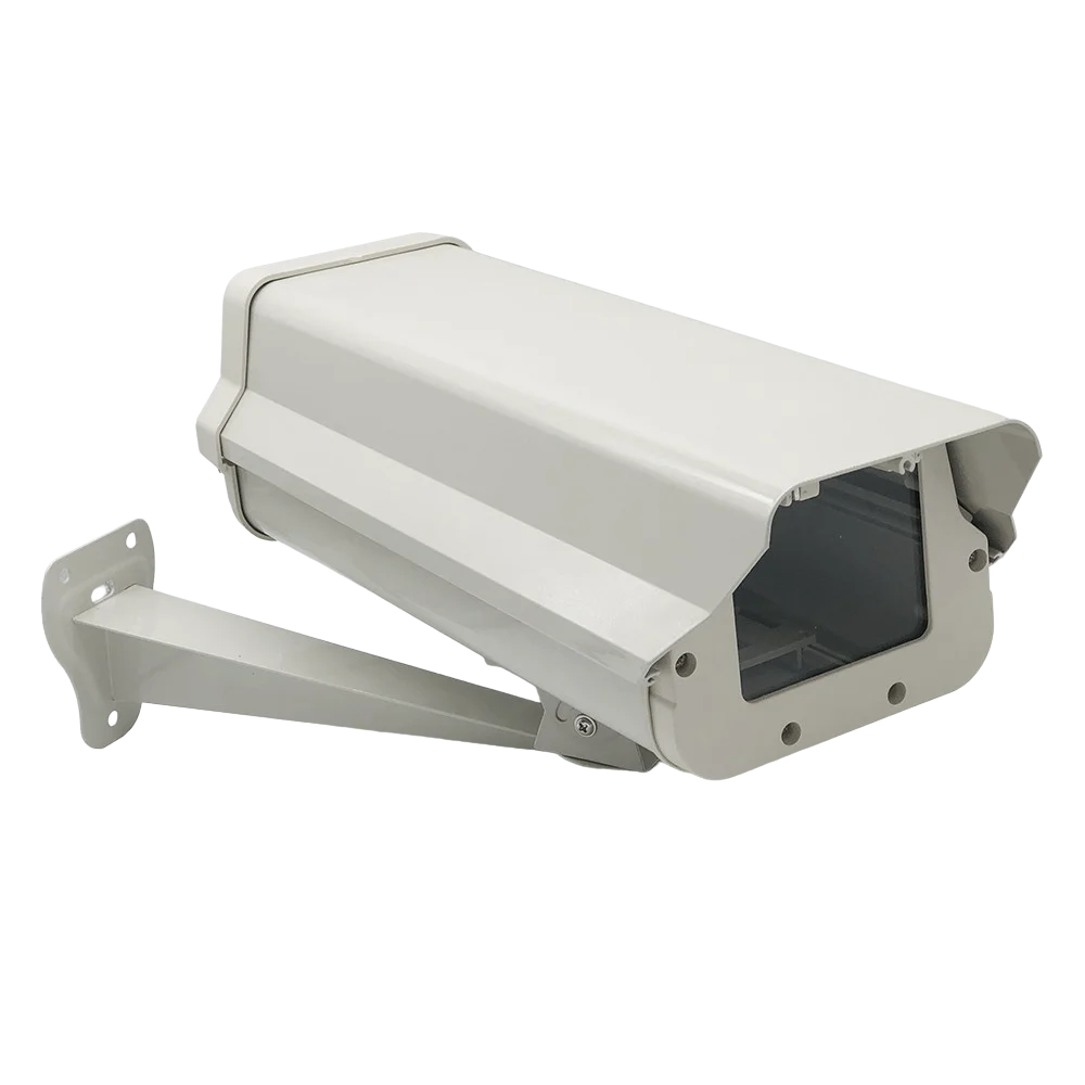 12 Inch Aluminum Alloy Enclosure Security CCTV Camera Housing 370x145x110m Outdoor Waterproof Security Camera Protective Shell