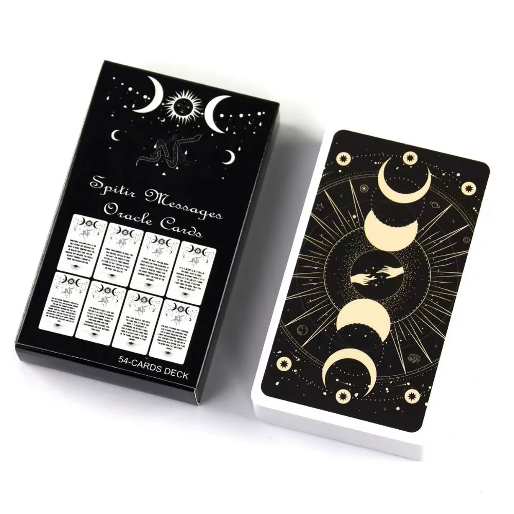 10.3*6cm Spirit Messages Oracle Cards - A 54-Card Deck with Inspiring Messages From Your Guides 3