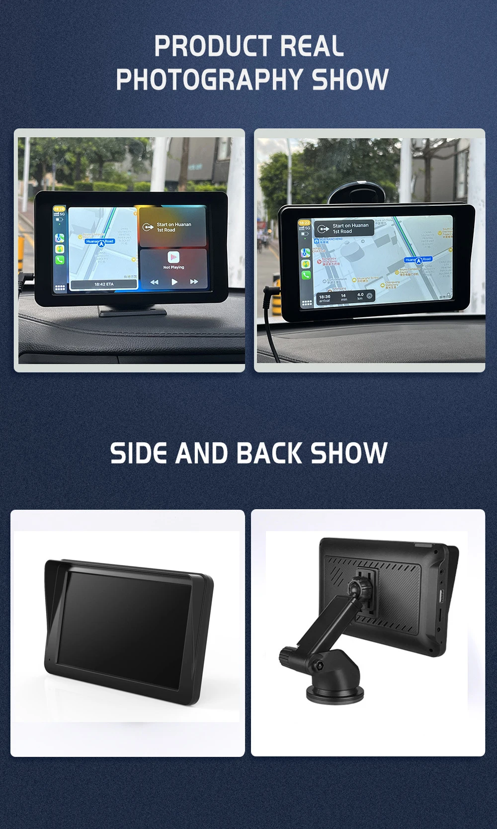 S7d6be117997f4c6e9126e4d497d7064fb Portable Car Radio Multimedia Video Player 7 Inch Wireless Carplay Android Touch Screen Universal Car Intelligent Systems