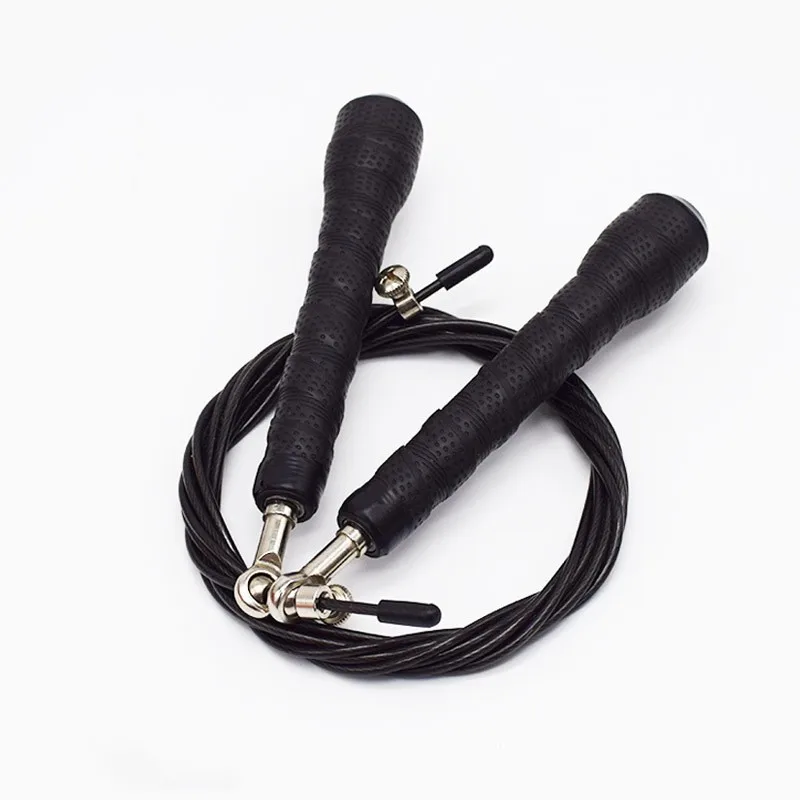 3M Fitness Jump Rope PU Handle Fast Speed Professional Rope Steel Coated Adjustable Gym Crossfit Boxing Exercises Skipping Ropes