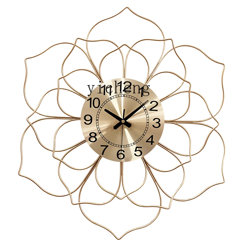 

XC Wall Clock Modern Minimalist Creative Art Wall Watch Wall Decoration Living Room Home Atmospheric Affordable Luxury Fashion