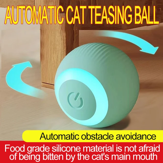 Interactive Cat Ball Automatic Cat Toy Indoor Cat Toy Electric Games Pet Products MWJ01 3