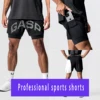 GASP Shorts Muscle Brothers Summer Sports Breathable Men's Shorts Loose Training Bodybuilding Gym Outdoor Sports Wear 1