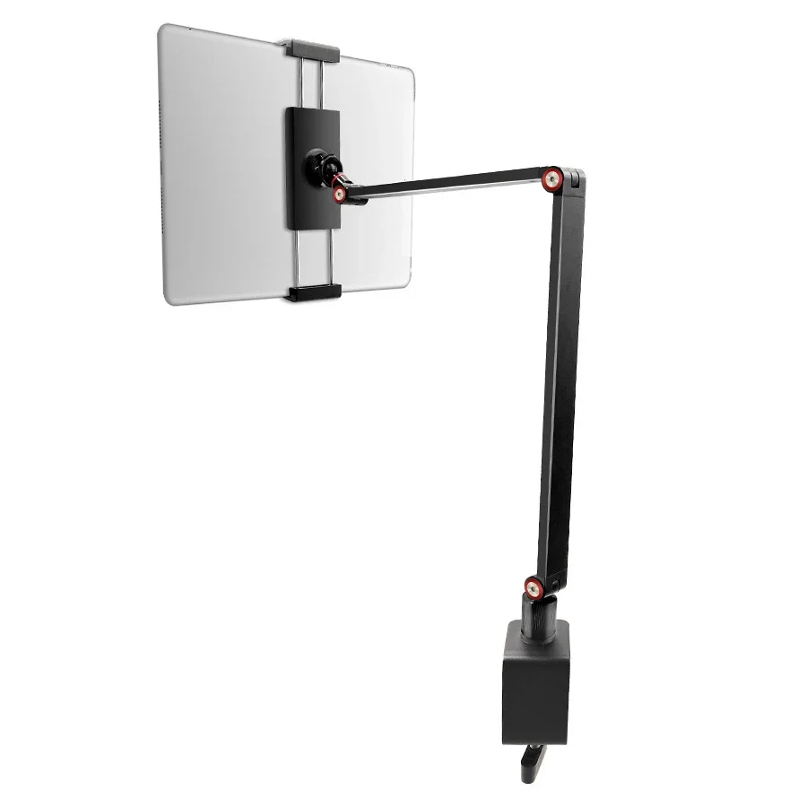 Suporte para Monitor Portátil Braço de Metal Mesa Bed Stand Clamp Vesa Mount para Jogos Tela Extensível 12 13 14 15.6 17.3 Polegada - Imagem 5