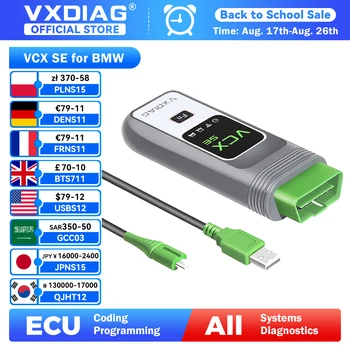 VXDIAG VCX SE per accessori BMW OBD2 Scanner di codici Automotivo ICOM A2 A3 ECU programmazione strumento diagnostico per auto per BMW ICOM Next