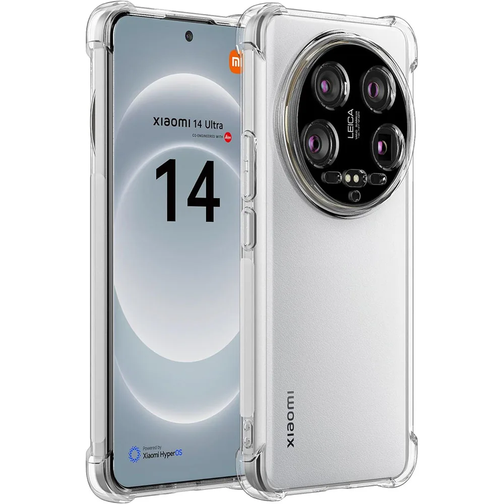 Per Xiaomi 14 13 14 Custodia Posteriore Morbida In Silicone Trasparente Ultra Antiurto Per Xiaomi 13 Ultra 13 Pro Coque