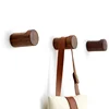 Walnut Hook Modern Minimalist Coat Hook Closet Hanger Towel Rack Hook Home Keys Decoration Wall Mounted Hook 1
