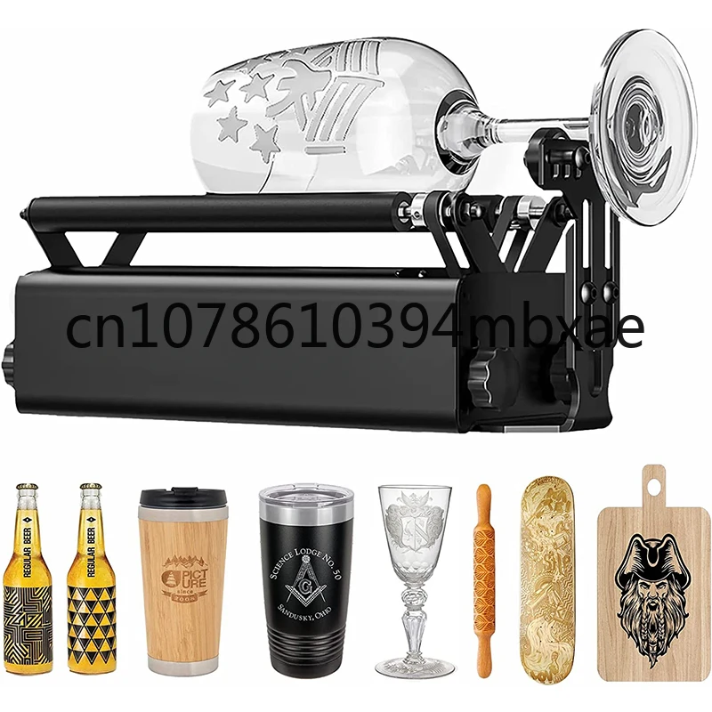 

R3 Rotary Engraver Y-axis Roller Engraving Module For Cylindrical Objects Wine Glass Tumbler Cans Box Round Pen