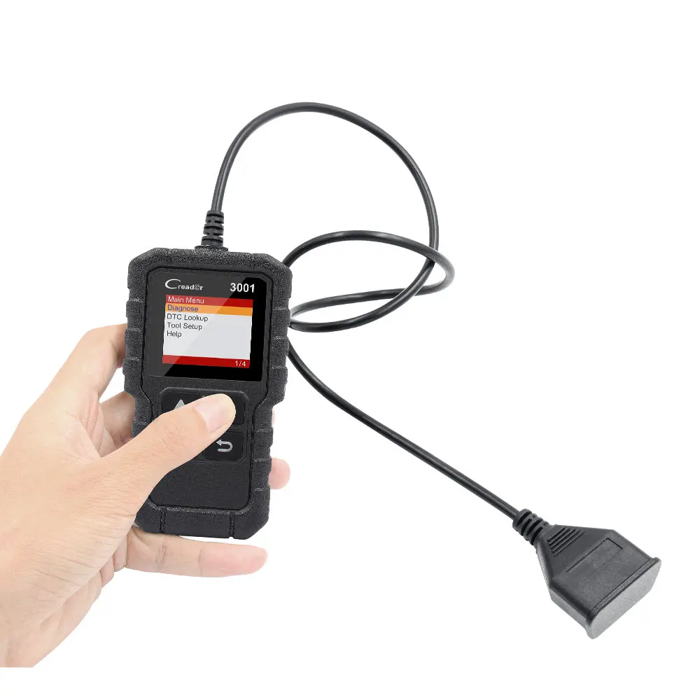 Launch X431 CR3001 Support Full OBDII/EOBD Function Creader 3001 Diagnostic Tool Multilingual Code Reader Scanner PK CR319 OM123