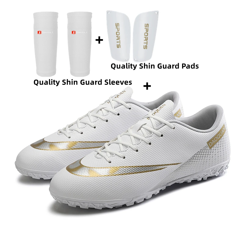 Children Soccer Shoes Professional Training TF/AG Boots Men Soccer Cleats Sneakers Kids Turf Futsal Football Shoes for Boys