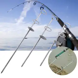 Stainless Steel Fishing Rod Ground Spike Holder (30cm)