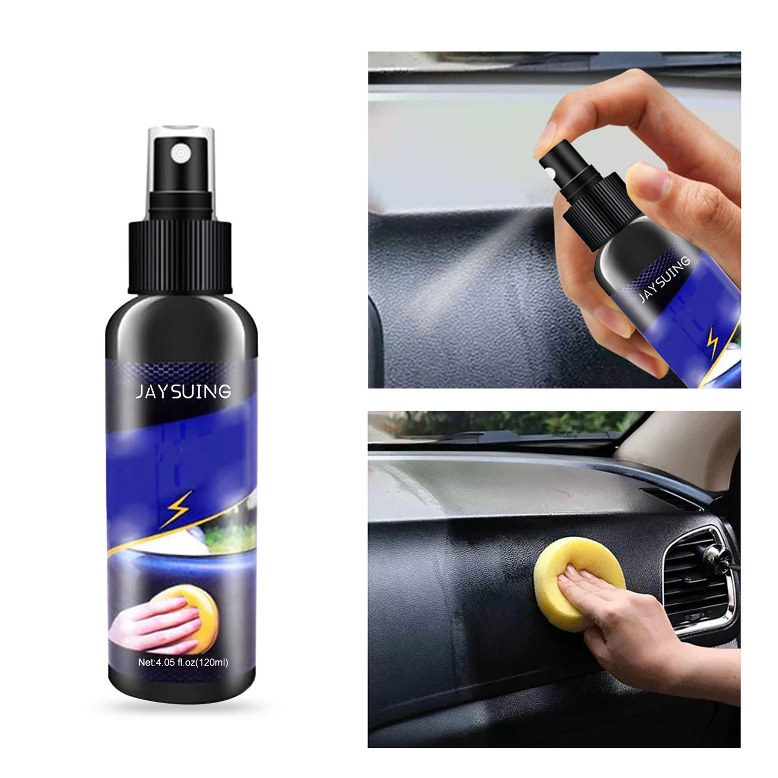 

Plastic Restore Renovator for Car Interior Spray Cleaning Quick Coat Protection Leather Refurbish Liquid Auto Interior Cleaner