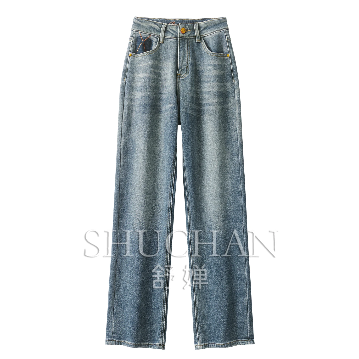 Рисунок 5 - Джинсы shuchan с высокой талией