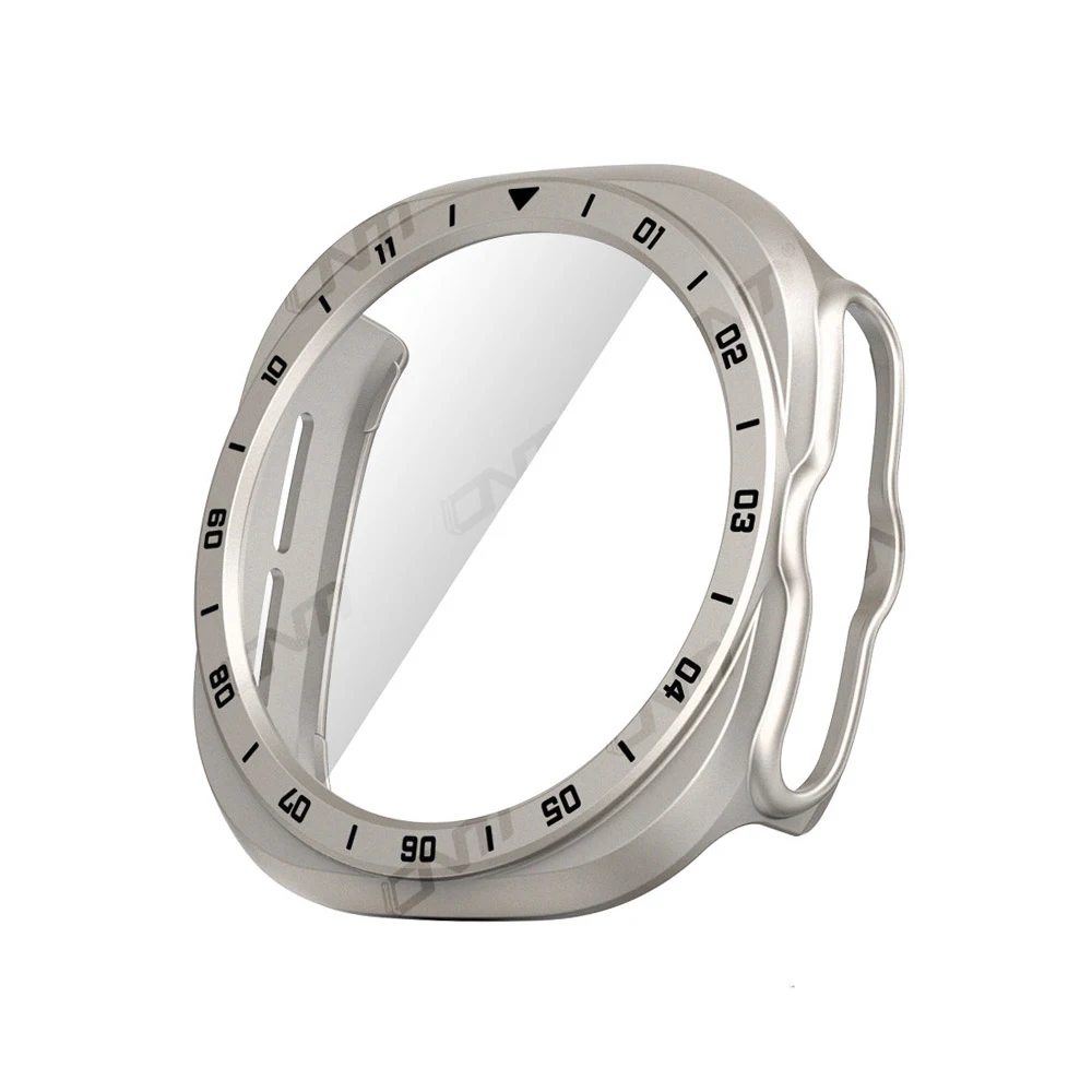Ultra-Resilient Watch Case with Tempered Glass Screen Protector