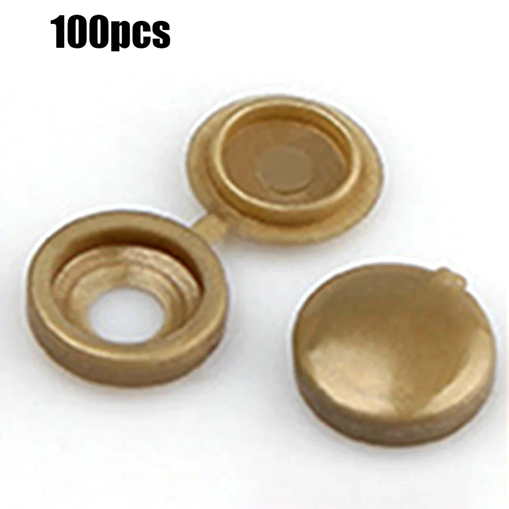 Nuts Options Fixing Hinged Plastic Button Nuts Bolts Plastic Quantity Decorative Hardware Fixing Hinged Pcs Screw Cover