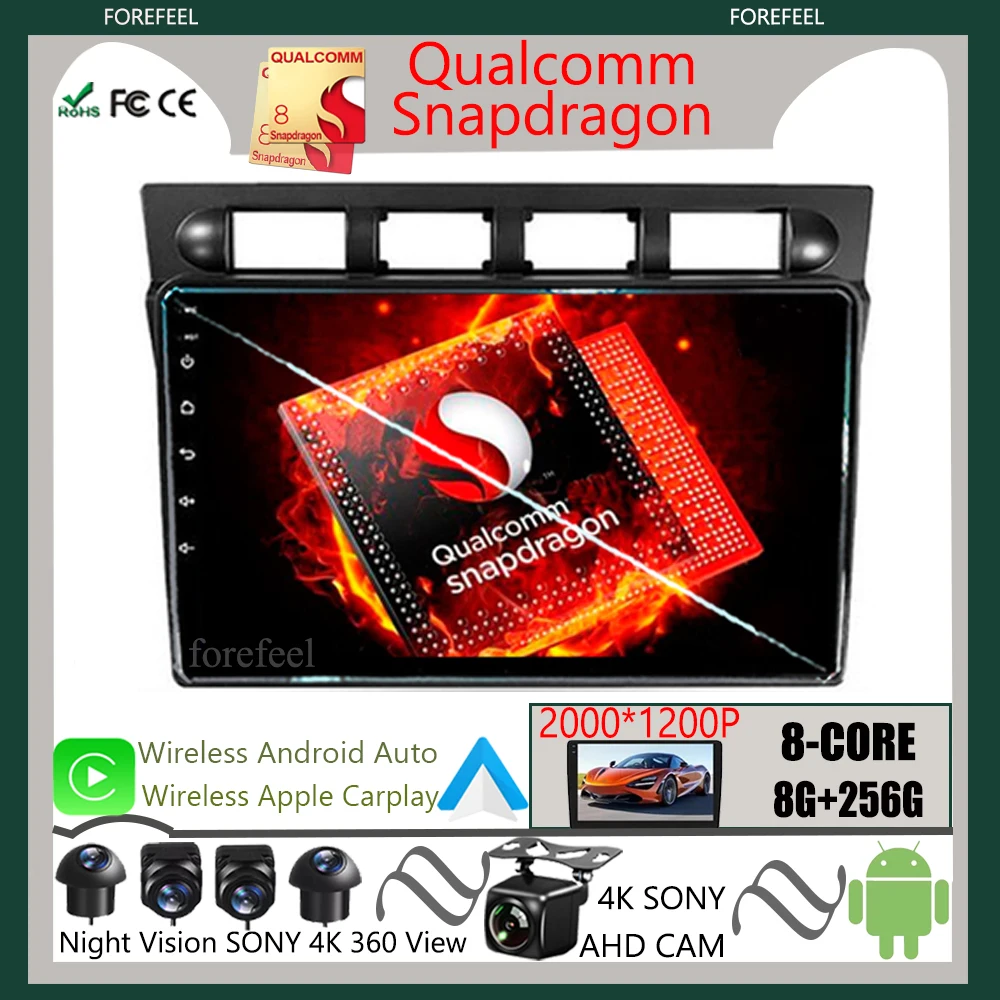 

Qualcomm Snapdragon GPS Android For Kia Picanto SA Morning 2004 - 2007 Car Auto Stereo Multimedia Player Navigation QLED Screen