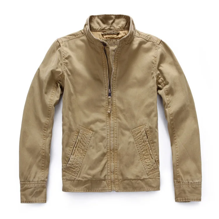 Men's Outerwear Batch 2023 New Autumn Denim Washing Work Clothes Men's Jacket Clothes Varsity Jacket Parkas   Winter Jacket Men